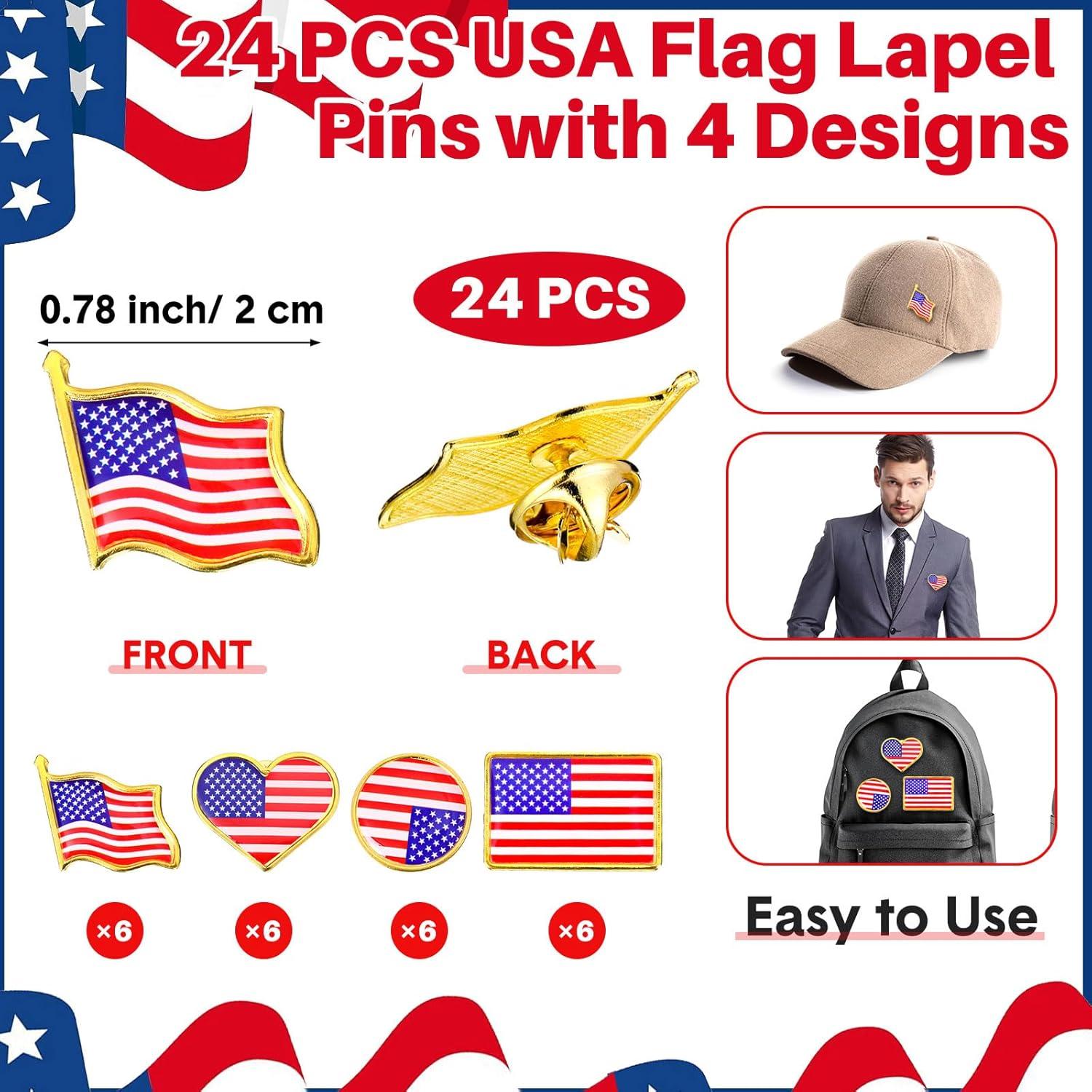 Set de Regalos Patrióticos para Veteranos - 96 Pcs Liliaafar