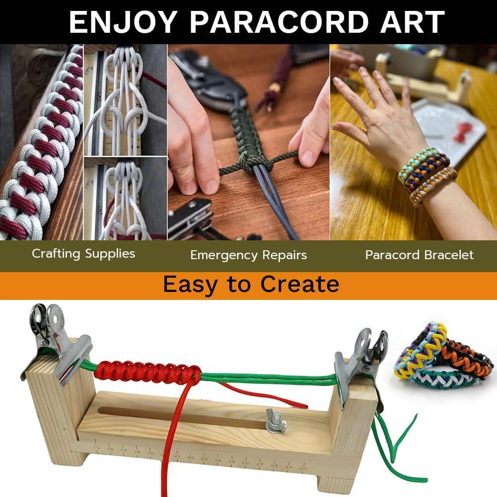 Kit de Cuerda de Paracaídas AOHO MOOON 21 Colores 3.05m 250kg