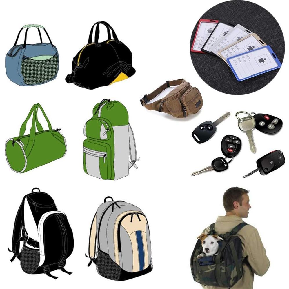 20 Piezas Brújula Mini de Supervivencia Qpower para Camping