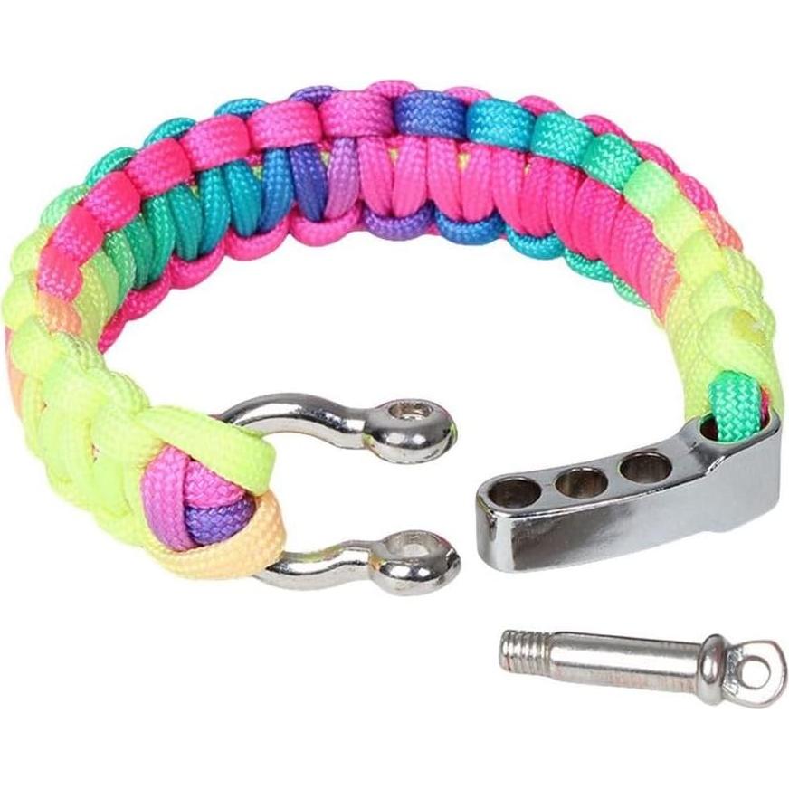 Grilletes de Aleación de Zinc Hewnda para Pulseras de Supervivencia