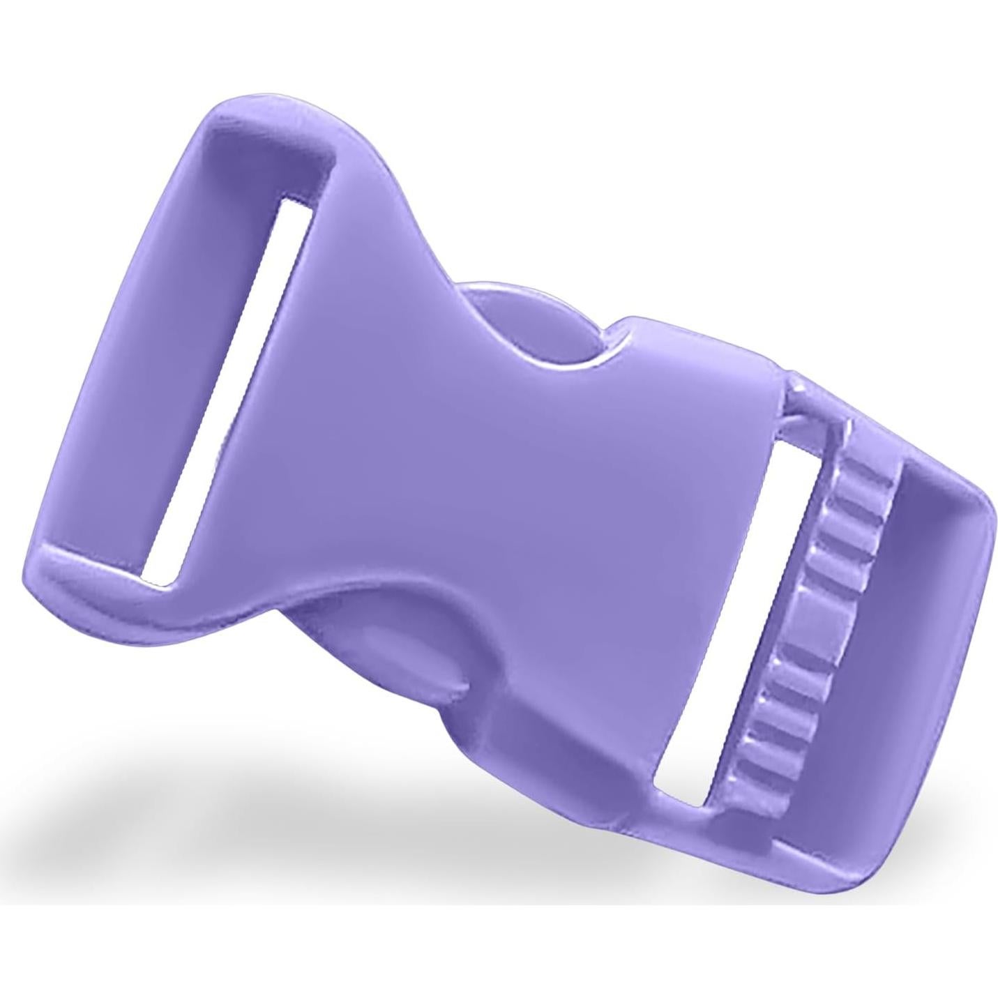 Hebillas de Paracord Violeta 16 mm - 4 Paquete de Plástico