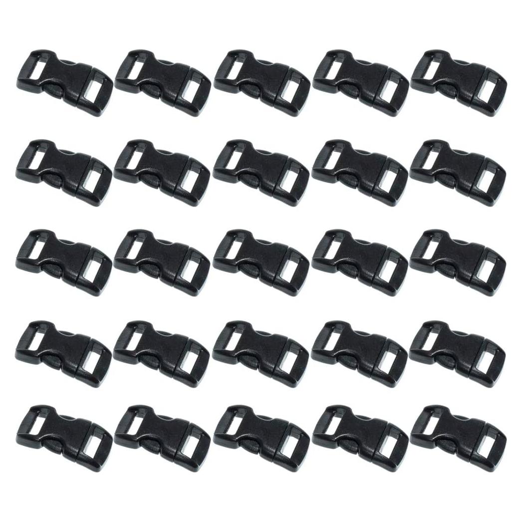 Hebillas de liberación lateral Paracord Planet 3/8" 120 unidades