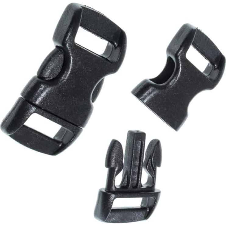 Hebillas de liberación lateral Paracord Planet 3/8" 120 unidades