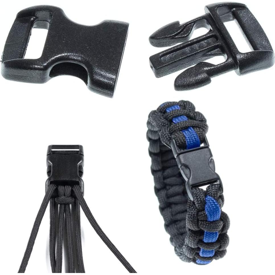 Hebillas de liberación lateral Paracord Planet 3/8" 120 unidades