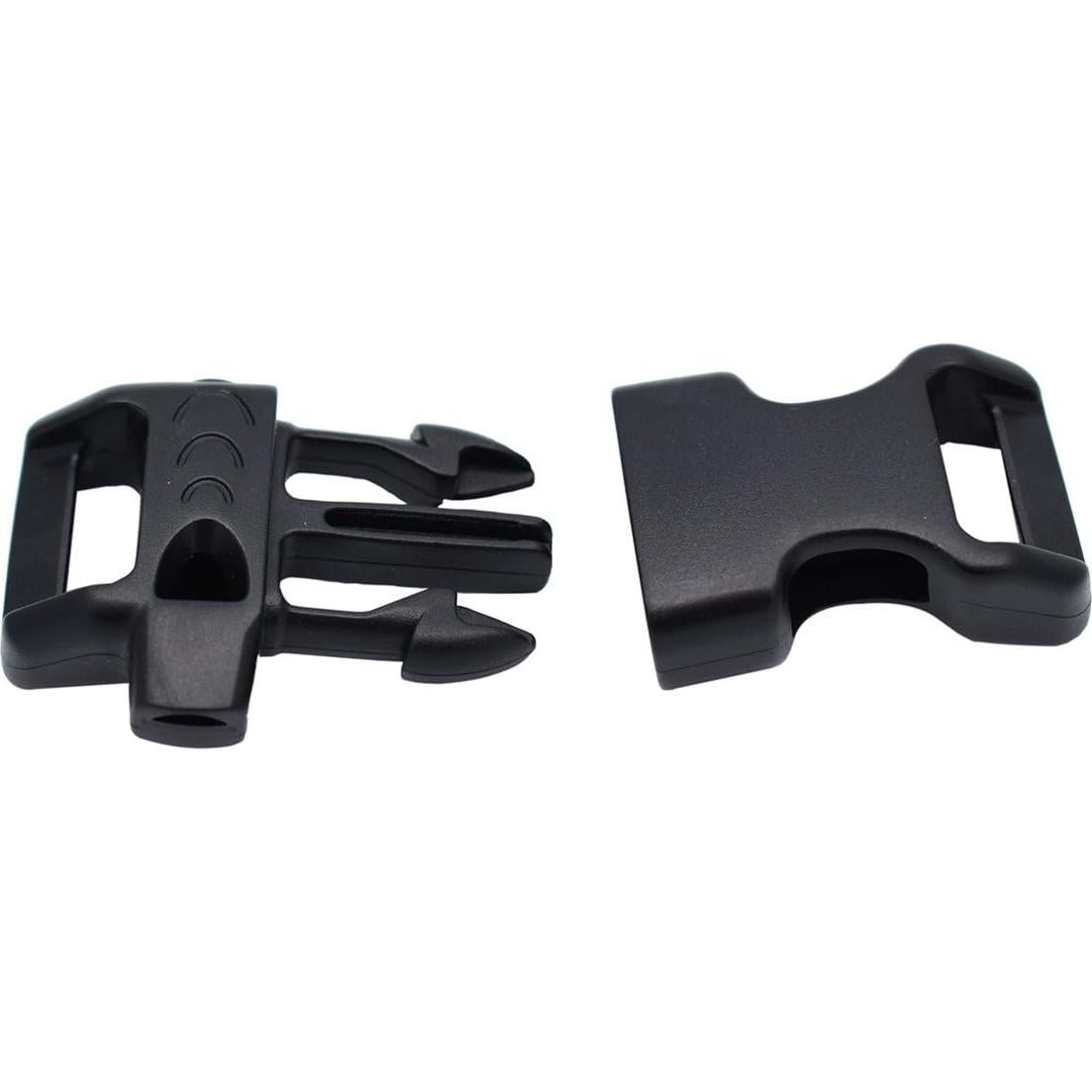 Hebillas de Silbato de Plástico KEEJEA 12 Unidades 16 mm