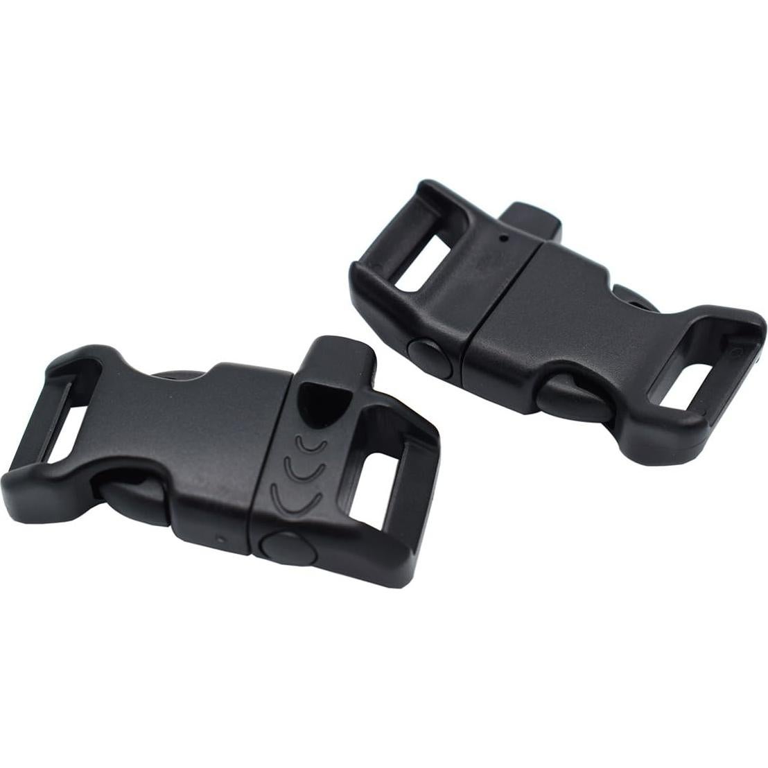 Hebillas de Silbato de Plástico KEEJEA 12 Unidades 16 mm