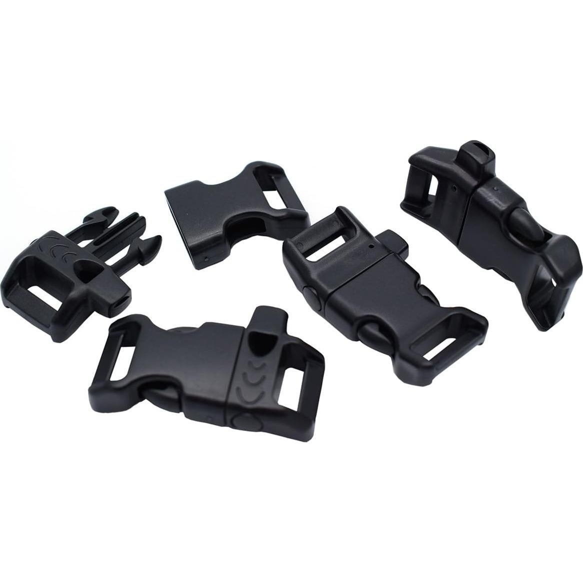 Hebillas de Silbato de Plástico KEEJEA 12 Unidades 16 mm