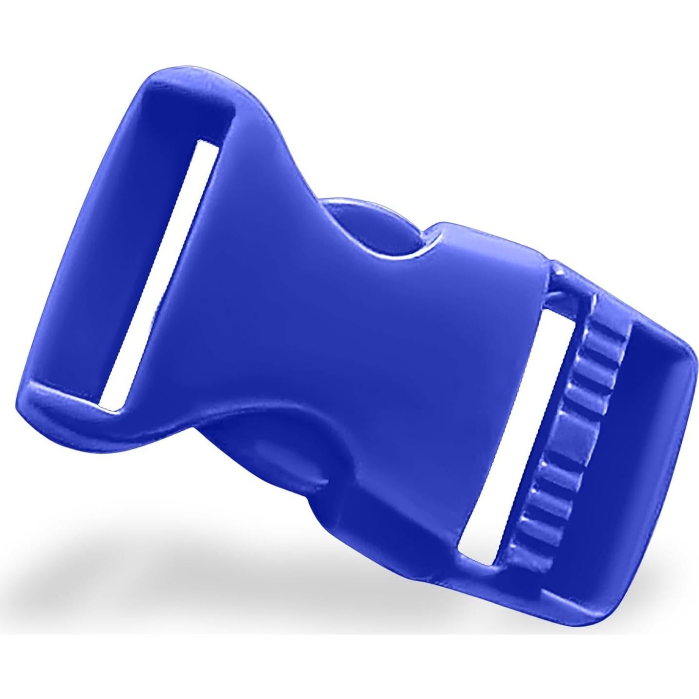 Hebillas de Paracord Azul Marino 16mm - 4 Paquete de Plástico