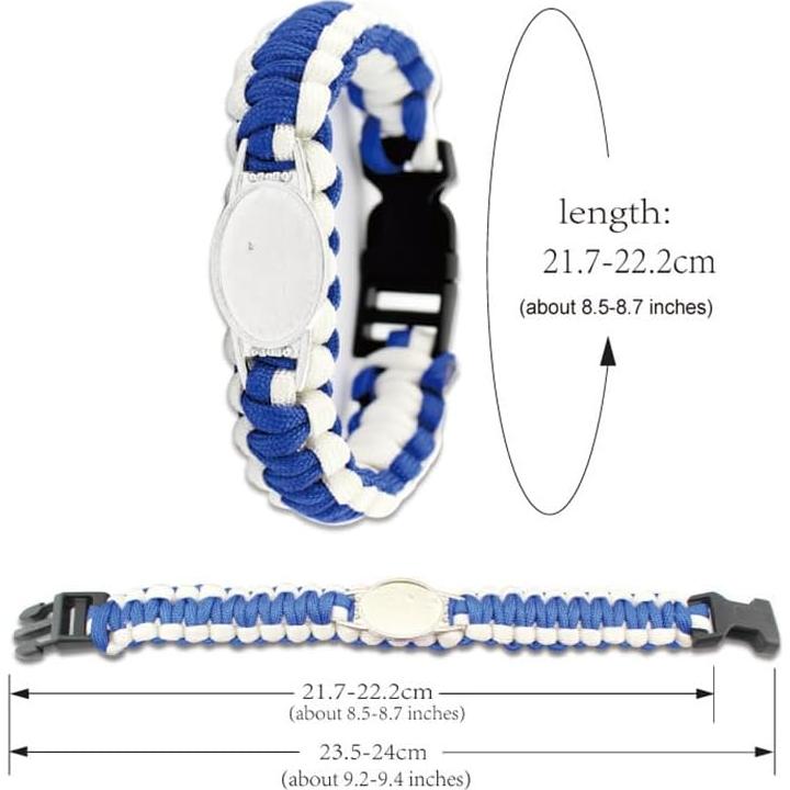 Pulsera de Rompecabezas de Autismo Zihanine - Cuerda Paracord