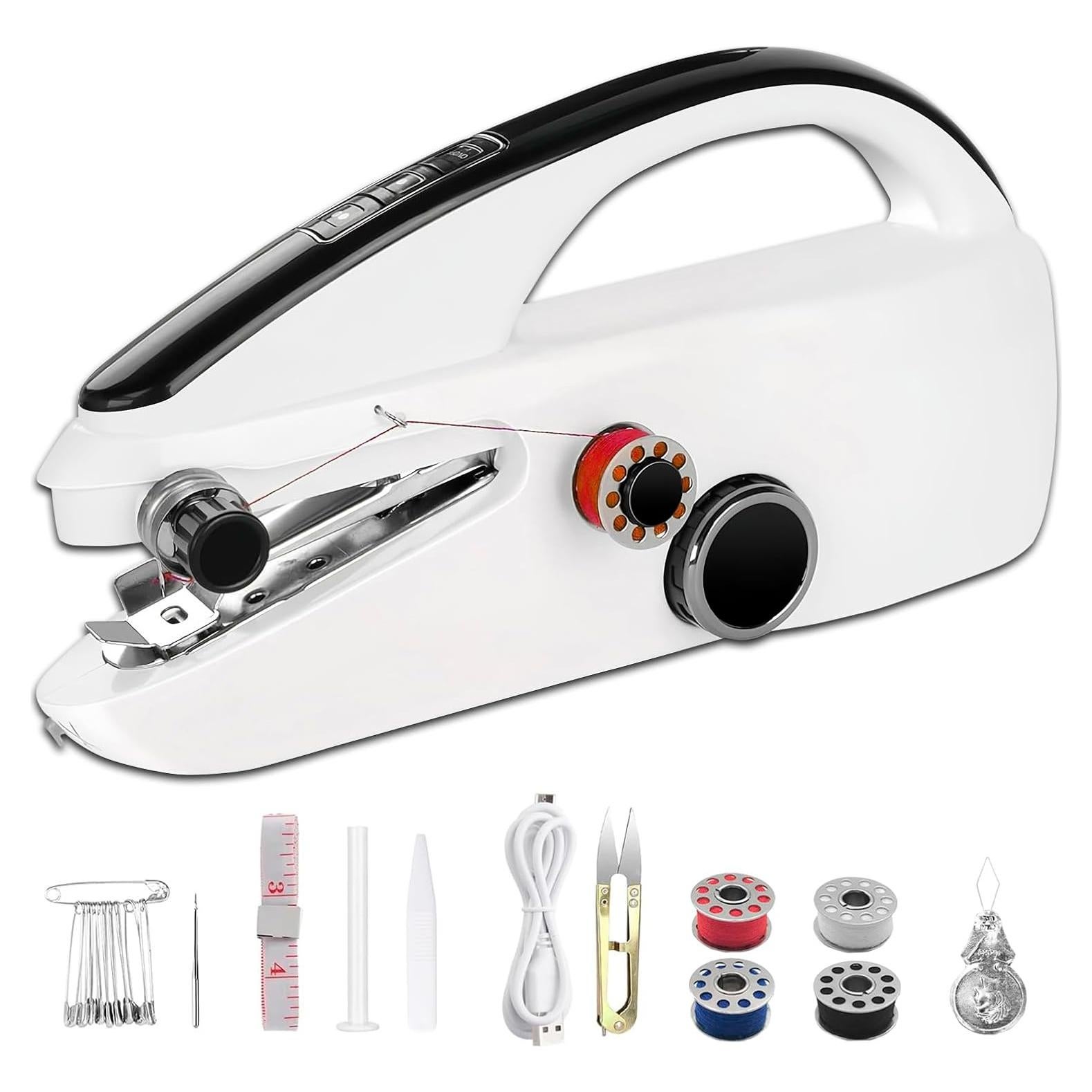 Máquina de Coser de Mano VividLife Mini Doble Velocidad 390g