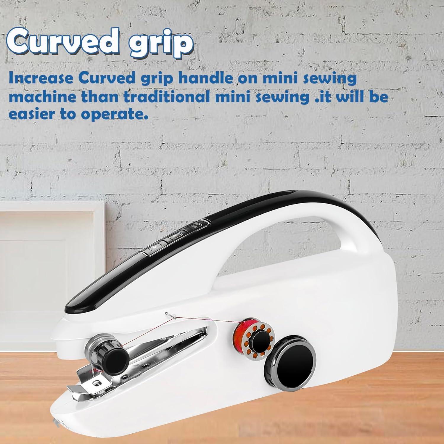 Máquina de Coser de Mano VividLife Mini Doble Velocidad 390g