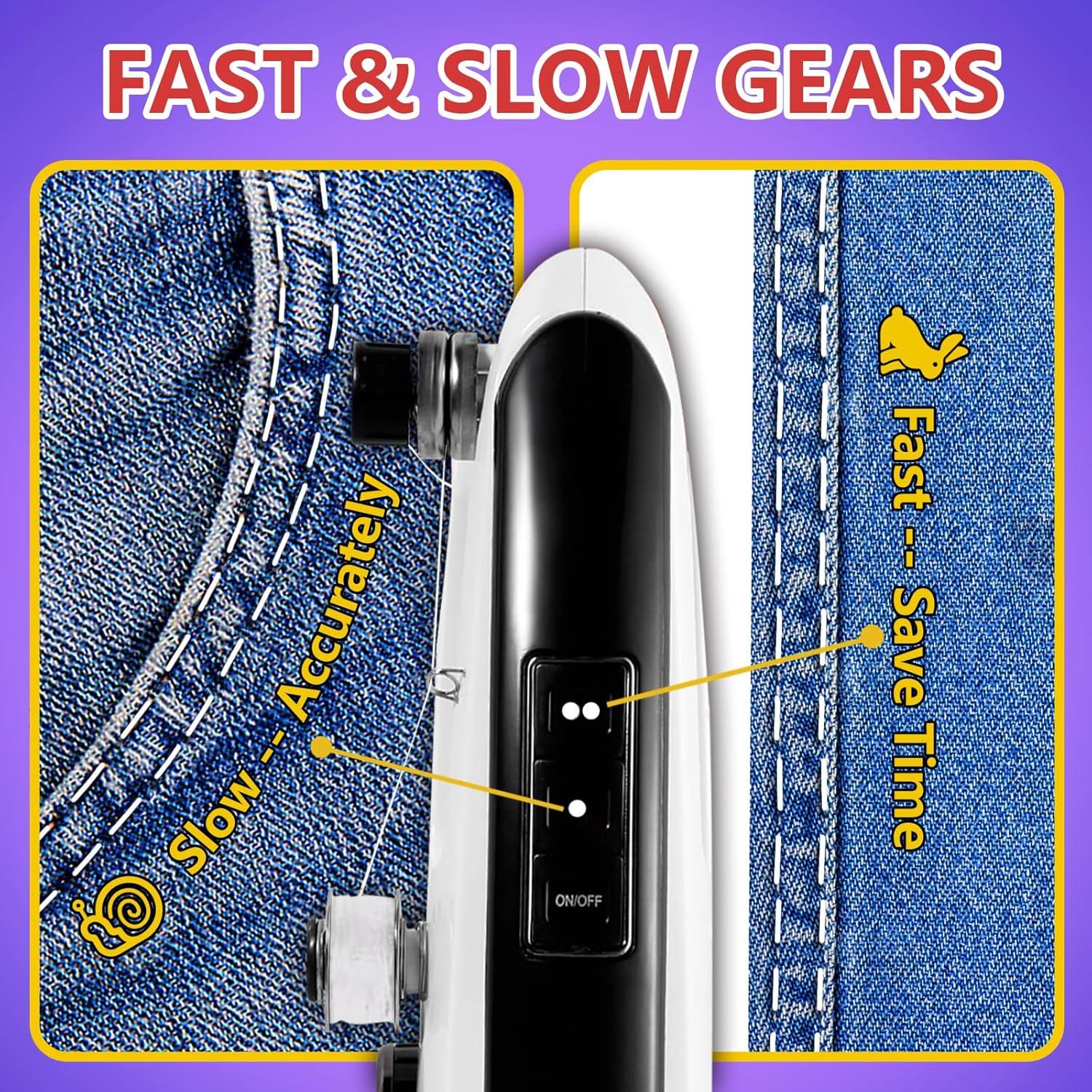 Máquina de Coser Portátil Sin Cable MPSM-G - Mini Costurera