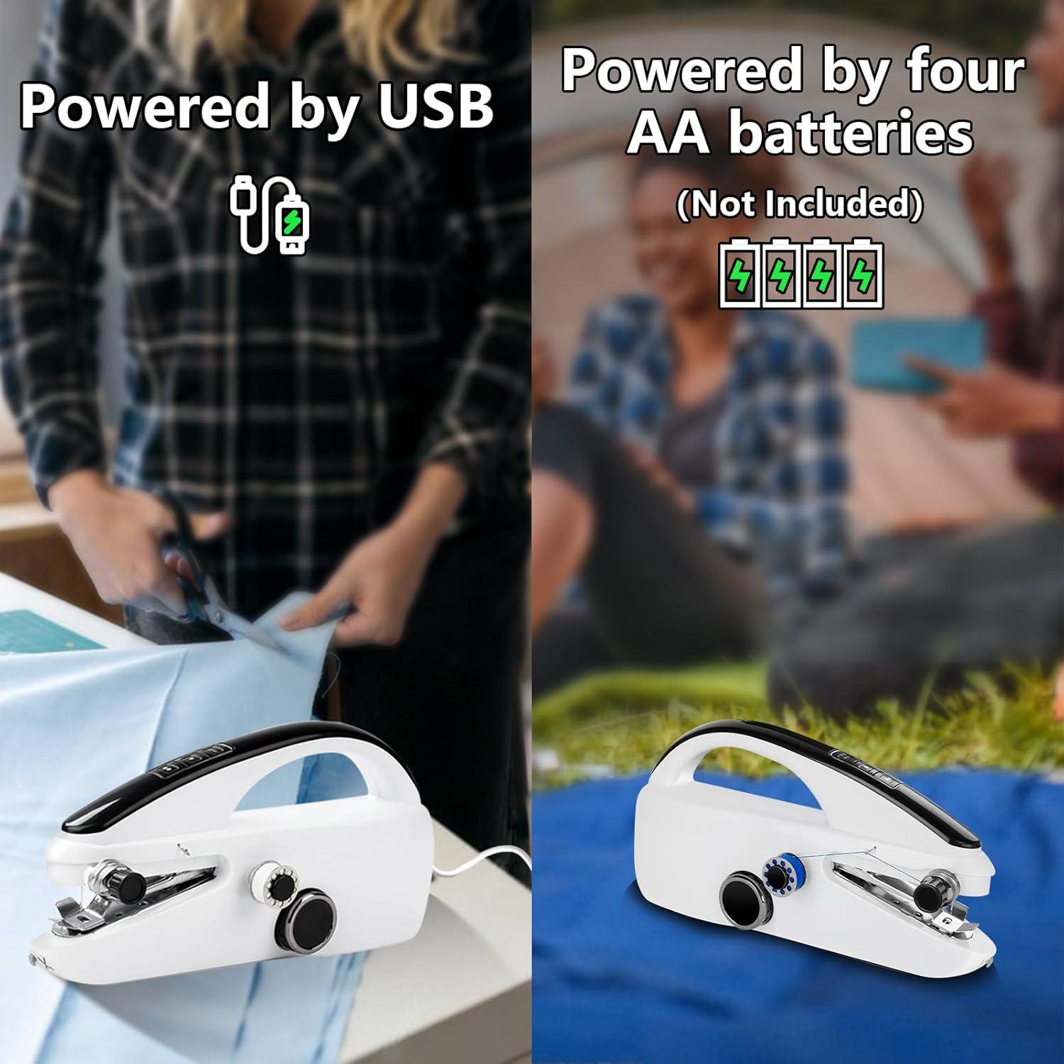 Máquina de Coser Portátil Sin Cable MPSM-G - Mini Costurera