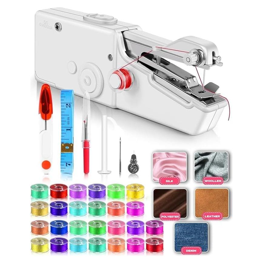 Mini Máquina de Coser Portátil Golahead para Principiantes