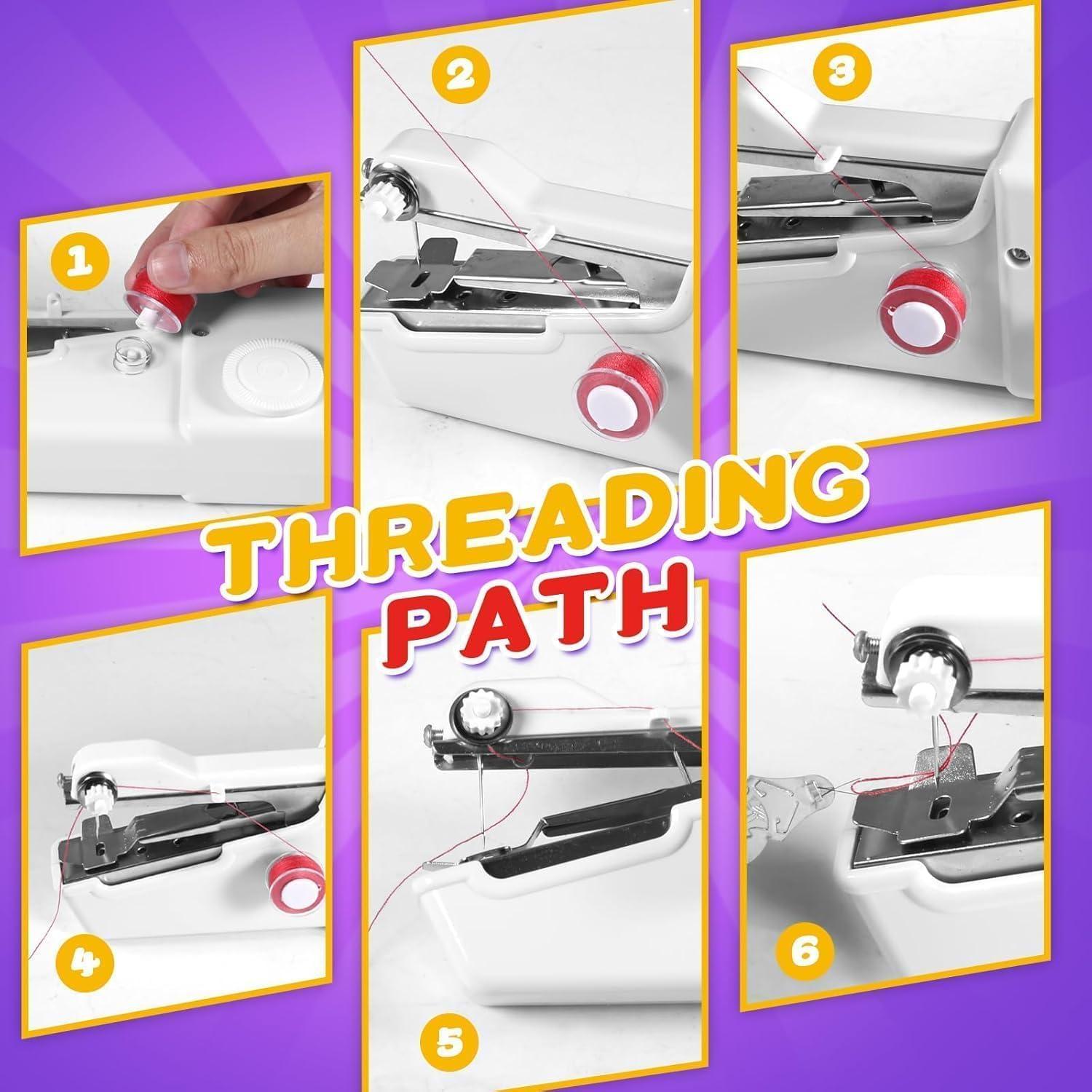 Mini Máquina de Coser Portátil Golahead para Principiantes