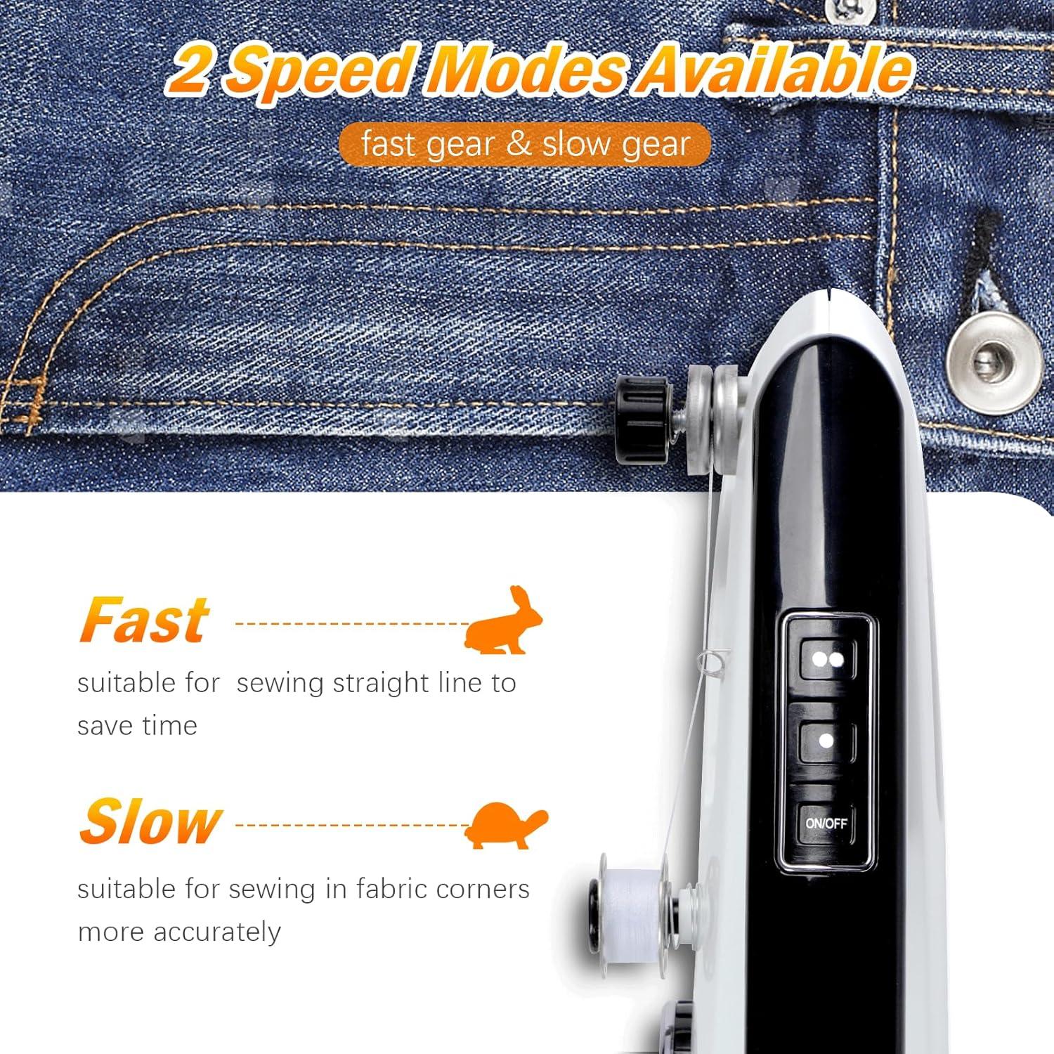 Máquina de Coser Portátil de Mano Mini con Kit de Accesorios