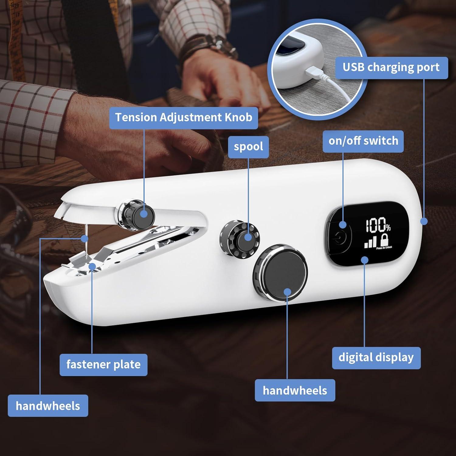 Máquina de Coser Eléctrica Portátil YDX-0021 para Principiantes
