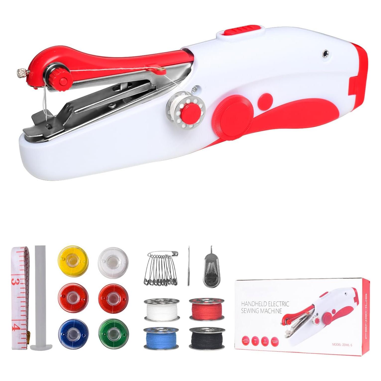 Mini Máquina de Coser Portátil MUOCOBU 326g para Telas y Ropa