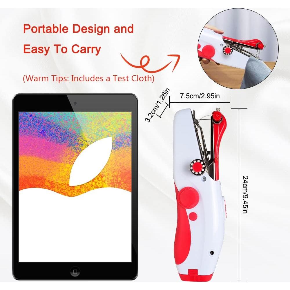 Mini Máquina de Coser Portátil MUOCOBU 326g para Telas y Ropa