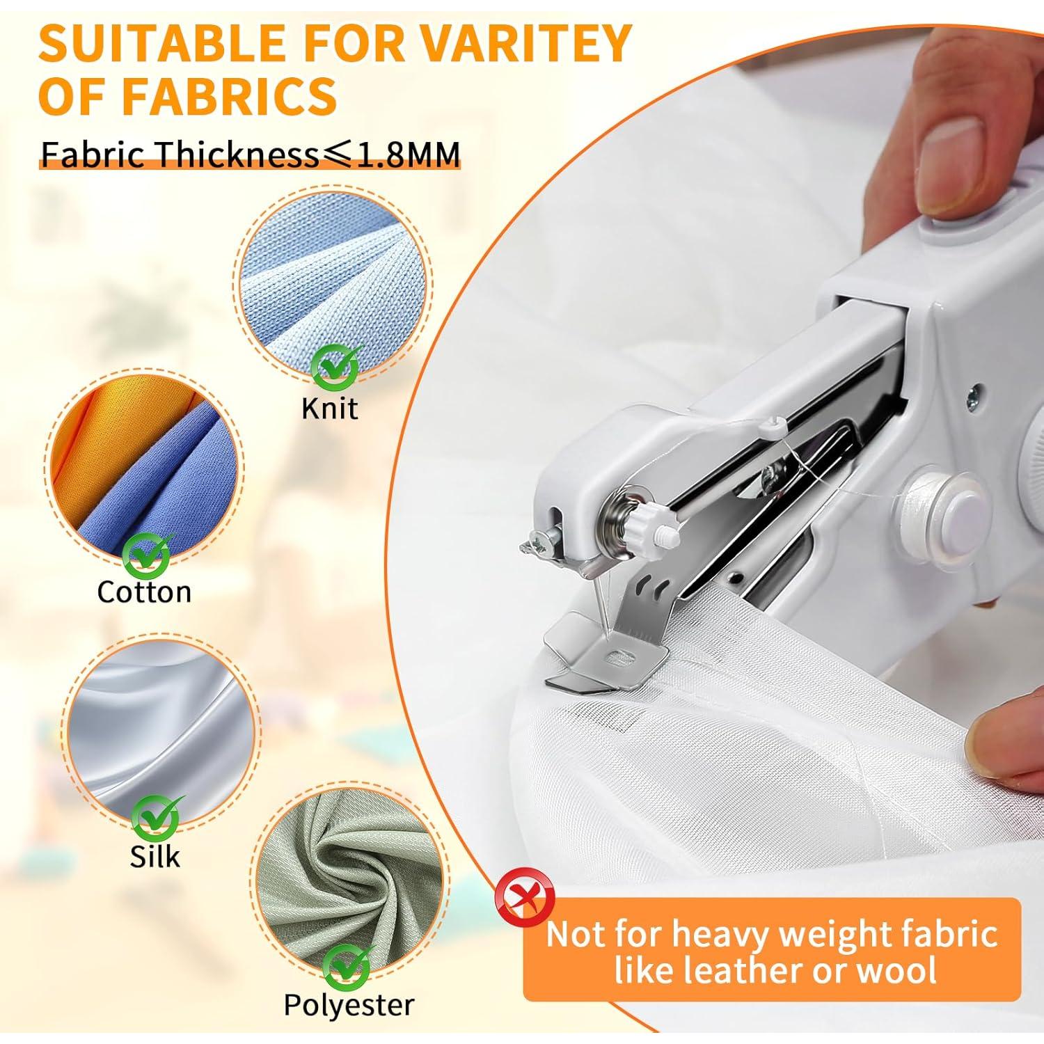 Máquina de Coser Eléctrica de Mano BAIJNGO BJ-005 Mini Portátil