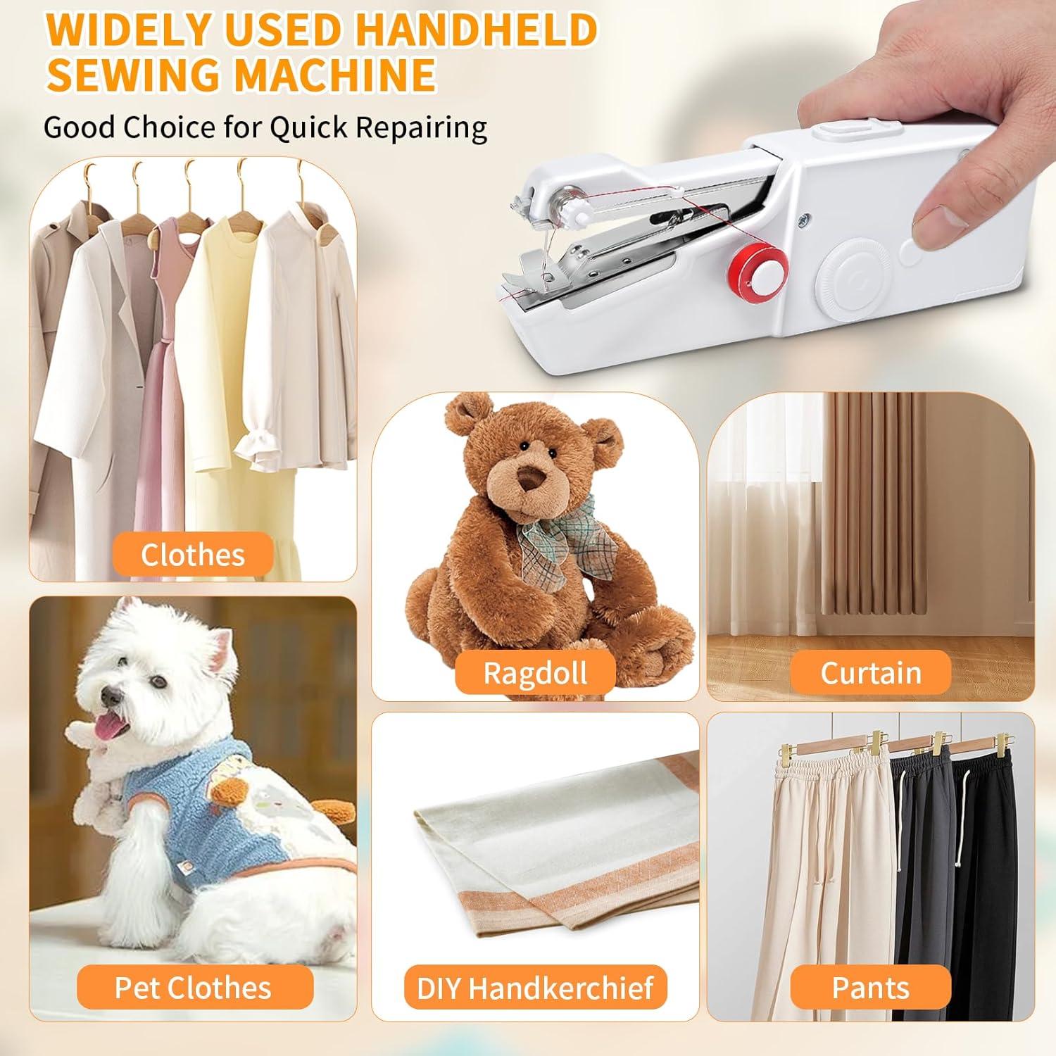 Máquina de Coser Eléctrica de Mano BAIJNGO BJ-005 Mini Portátil