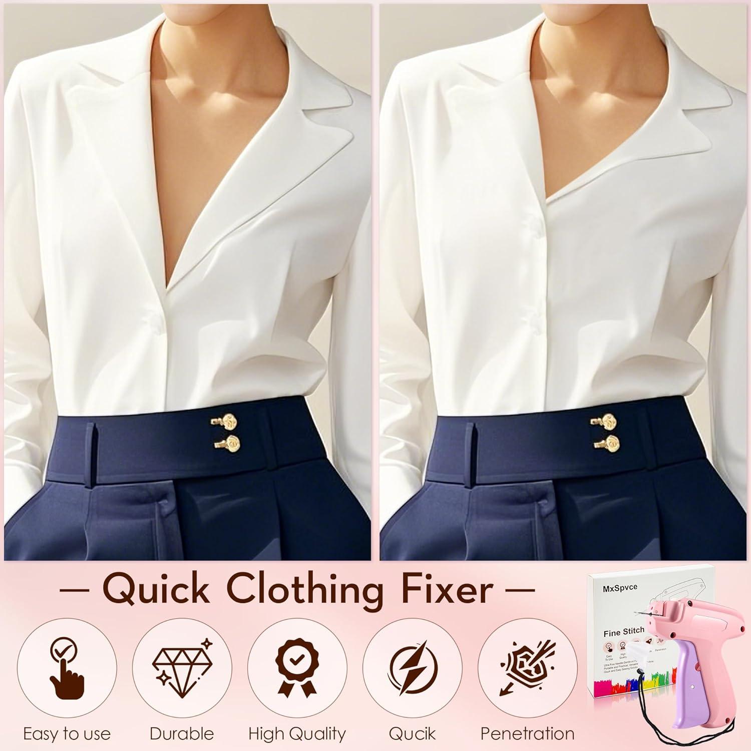 Pistola de Puntadas Rápida MxSpvce con 6 Agujas y 3000 Sujetadores