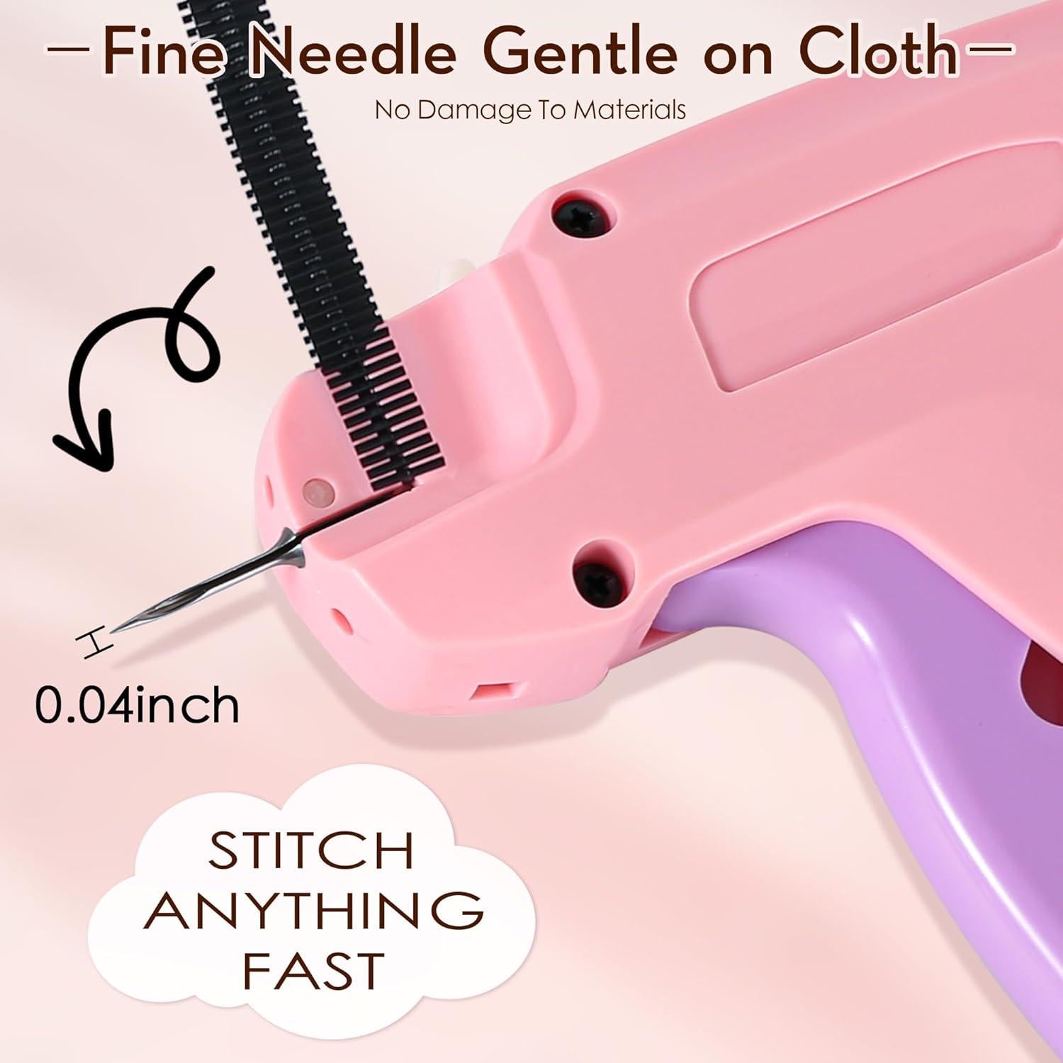 Pistola de Puntadas Rápida MxSpvce con 6 Agujas y 3000 Sujetadores