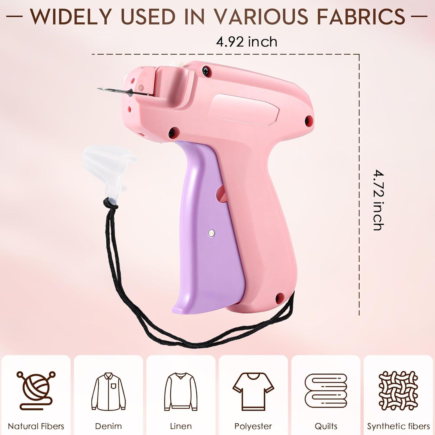 Pistola de Puntadas Rápida MxSpvce con 6 Agujas y 3000 Sujetadores