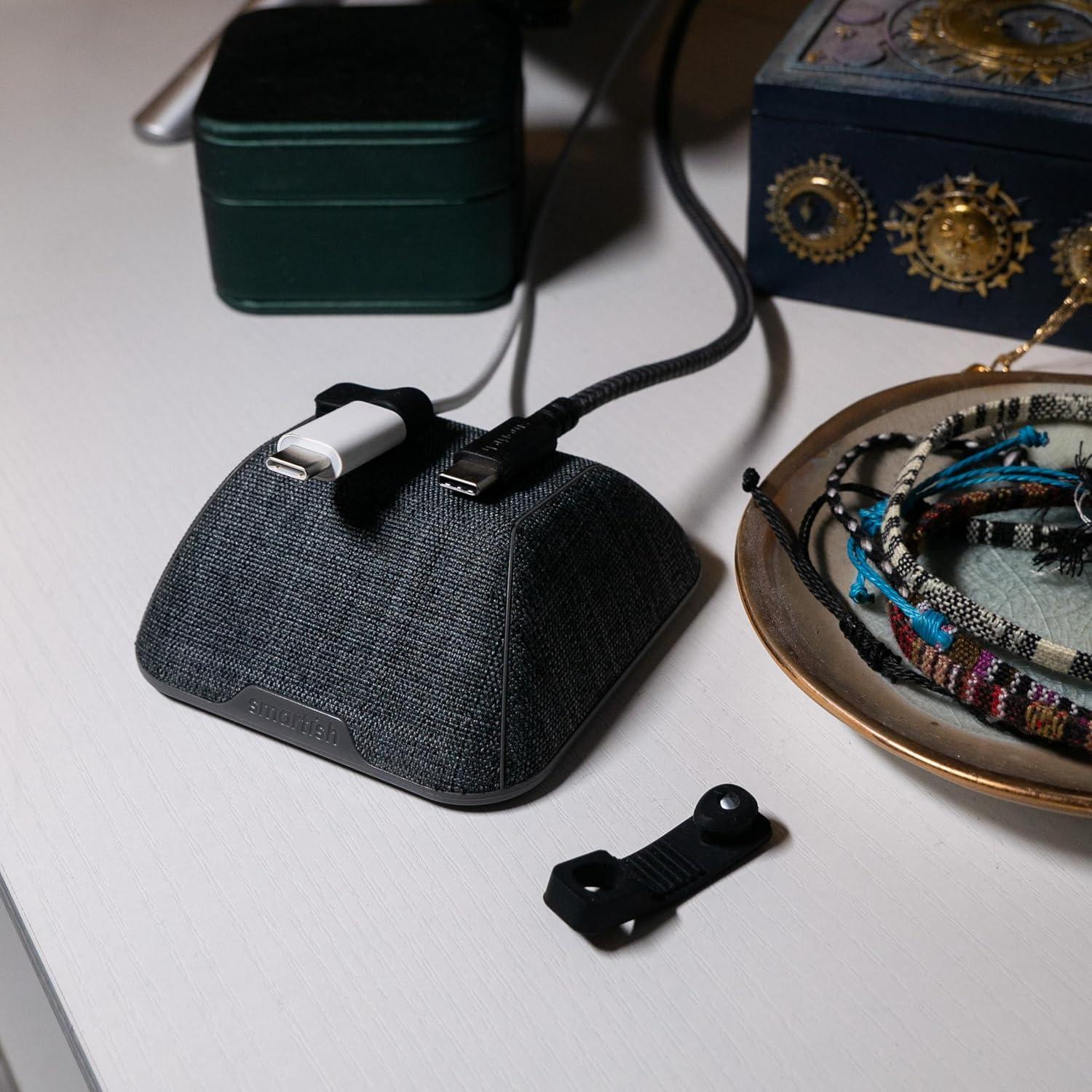 Organizador Magnético de Cables Smartish Cable Wrangler Beige