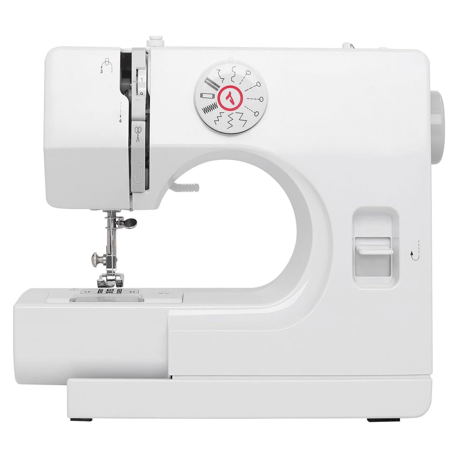 Mini Máquina de Coser Eléctrica Vanttokeey 12 Puntadas Doble Hilo