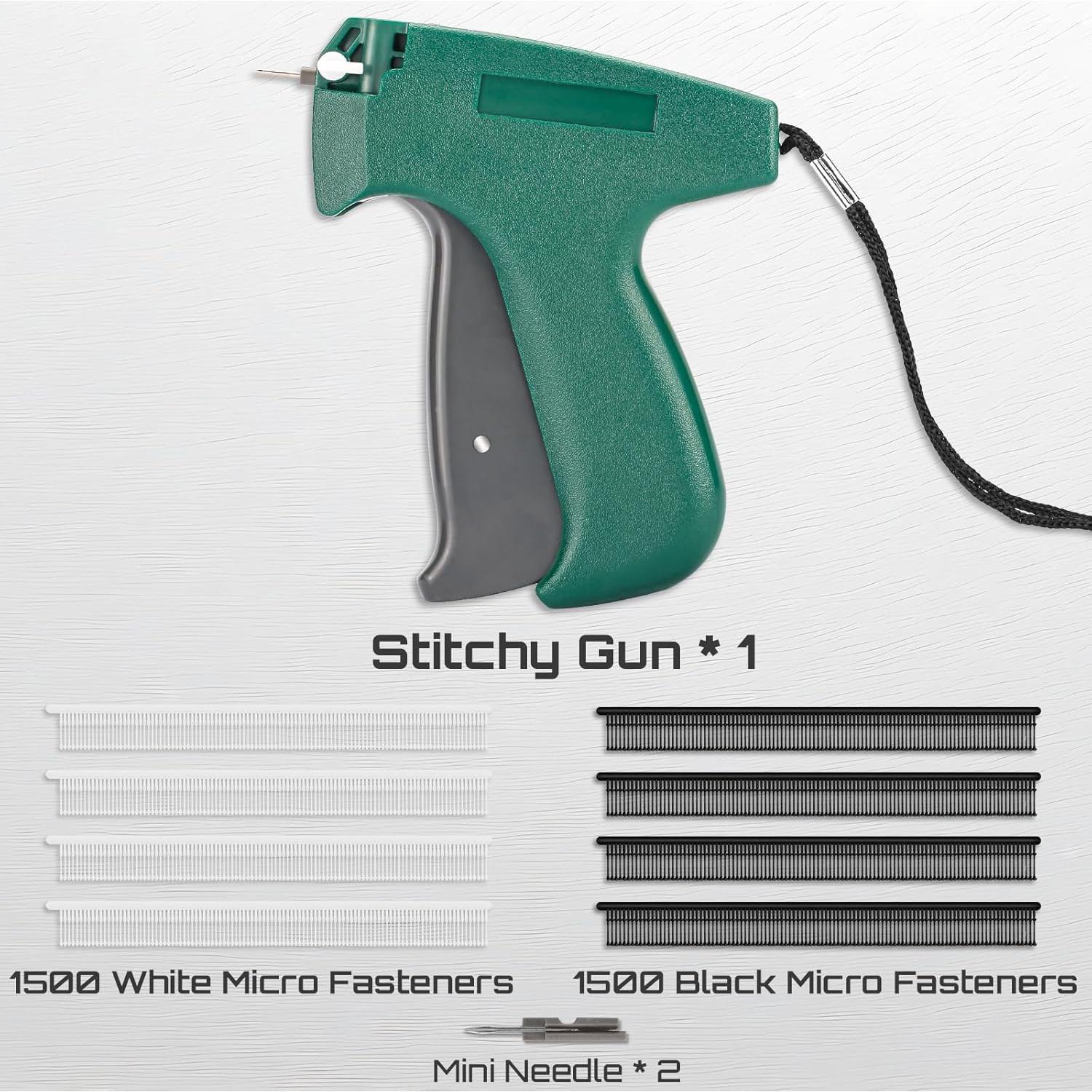 Pistola de Costura Mini BS ONE con 3000 Sujetadores 4.4mm