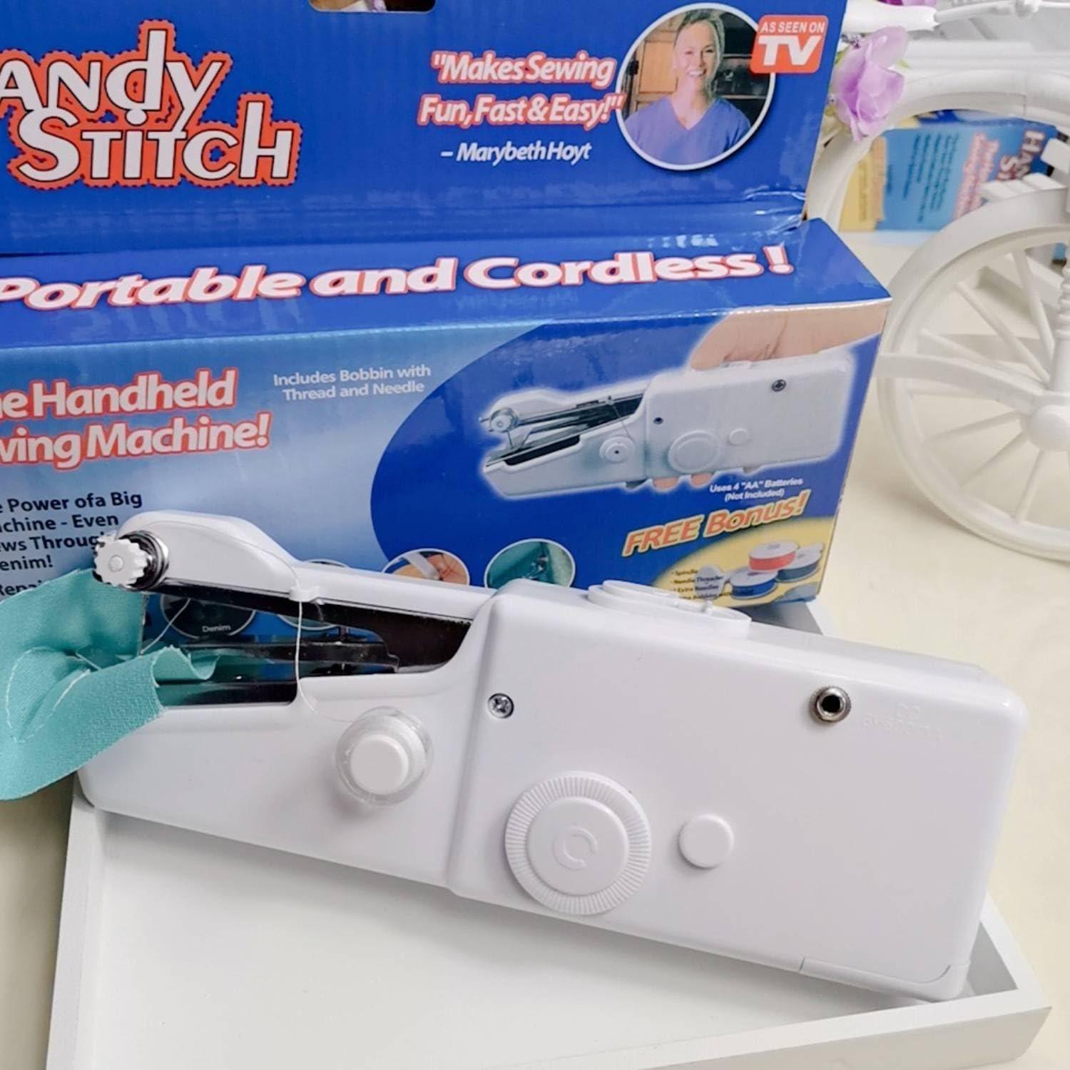 Máquina de Coser Portátil de Mano DPAIQ - 320g, USB y Batería