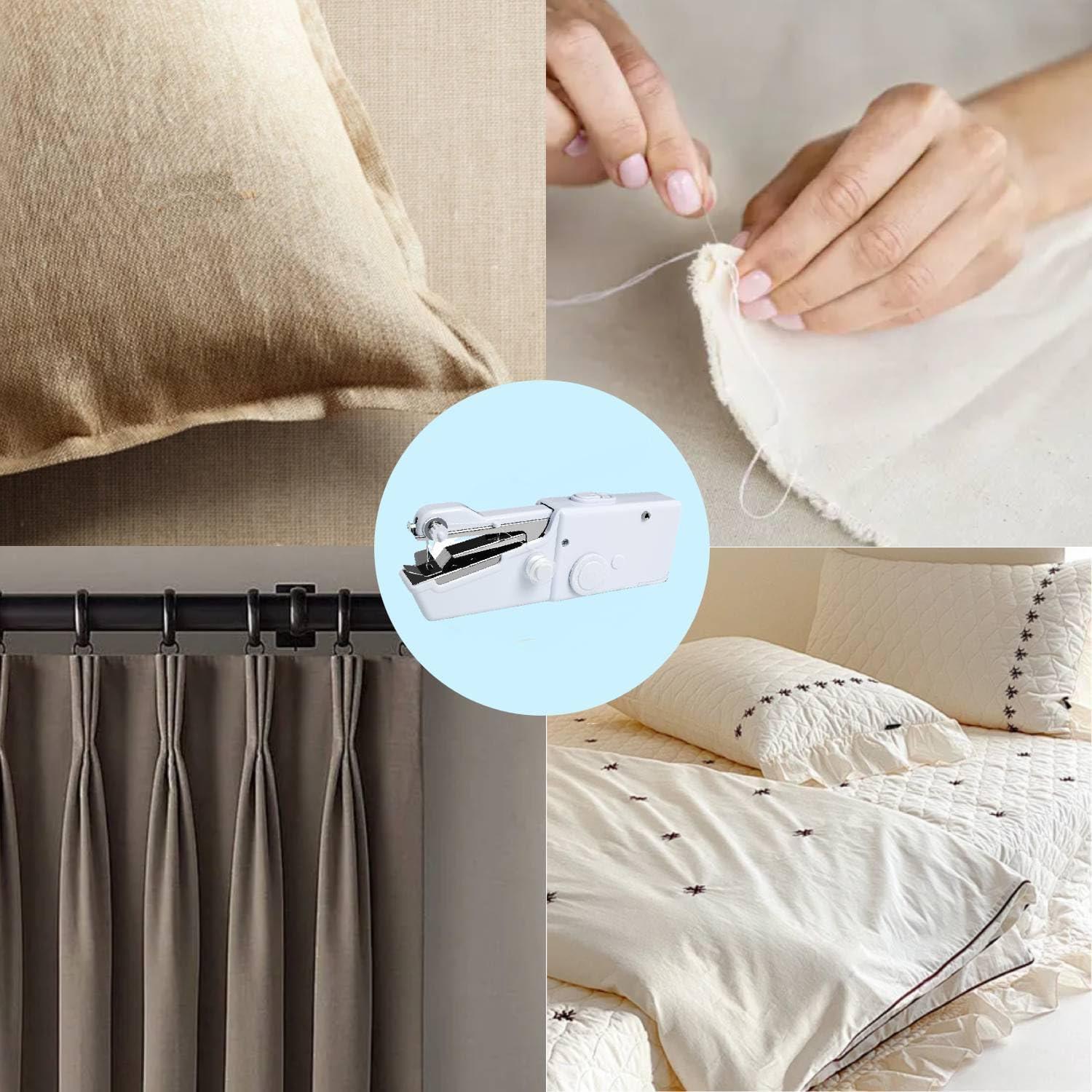 Máquina de Coser Portátil de Mano DPAIQ - 320g, USB y Batería