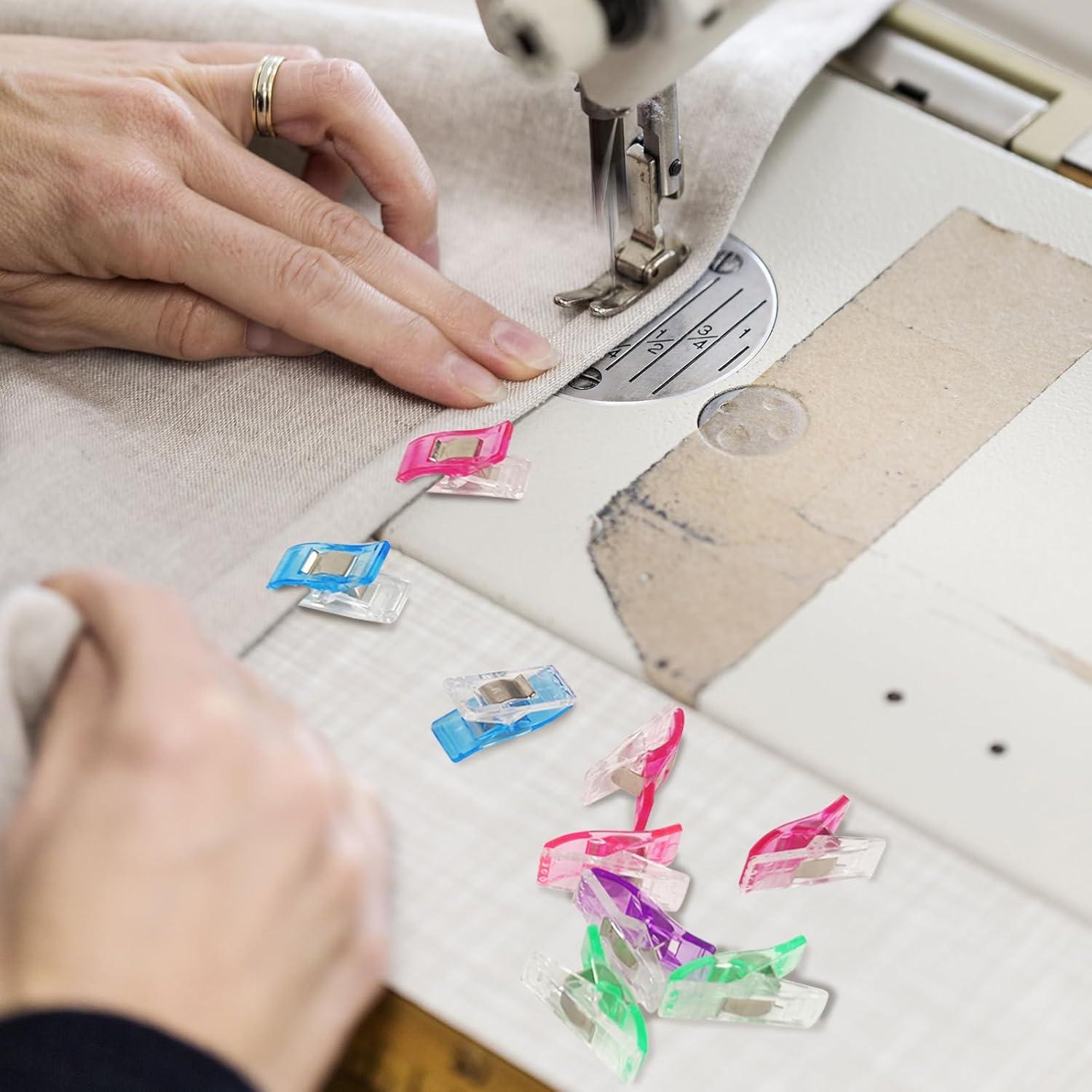 Clips de Costura GDMINLO 100 Pcs Multicolor para Manualidades