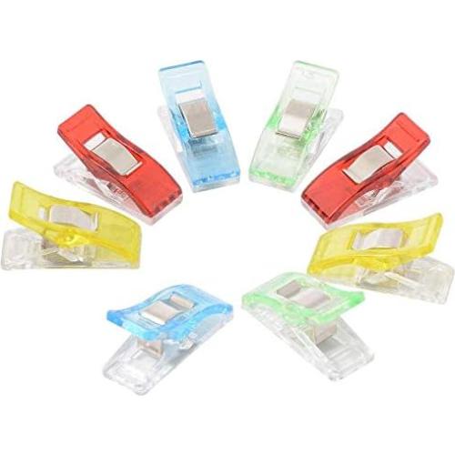 Clips de Costura GDMINLO 100 Pcs Multicolor para Manualidades