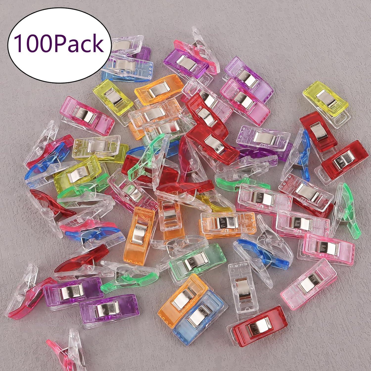 Clips de Costura GDMINLO 100 Pcs Multicolor para Manualidades