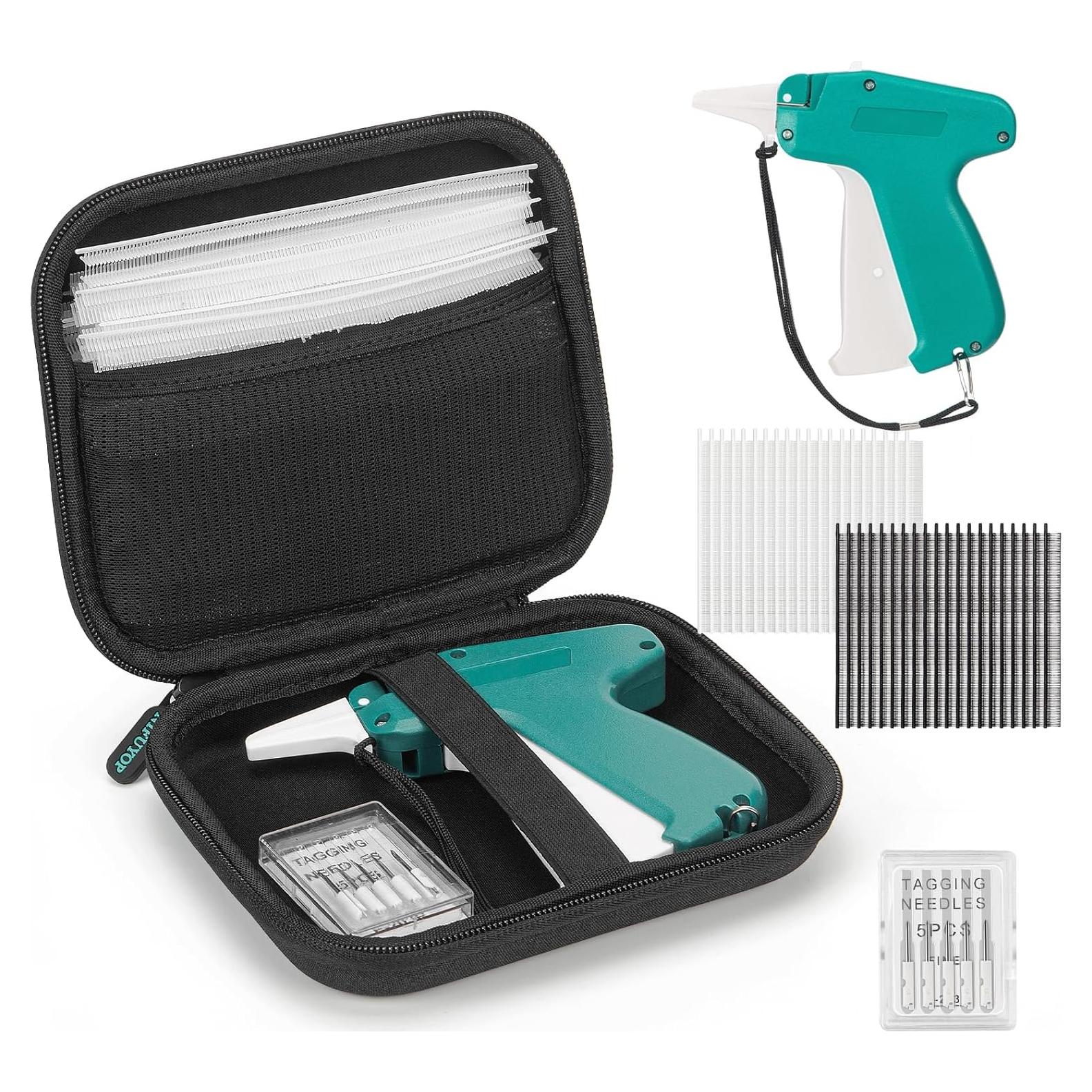 Mini Pistola de Costura NIFUYOP con 5000 Sujetadores y Estuche