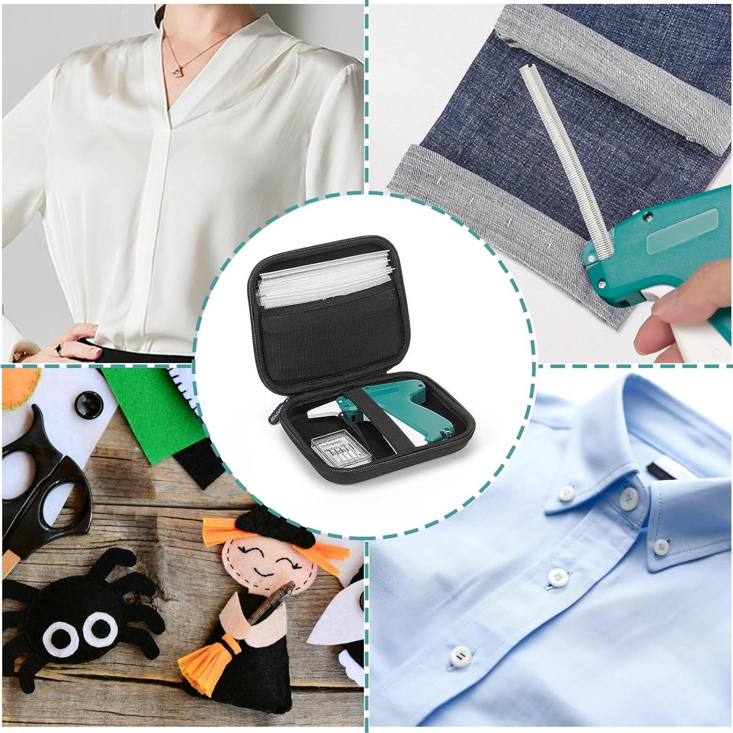 Mini Pistola de Costura NIFUYOP con 5000 Sujetadores y Estuche