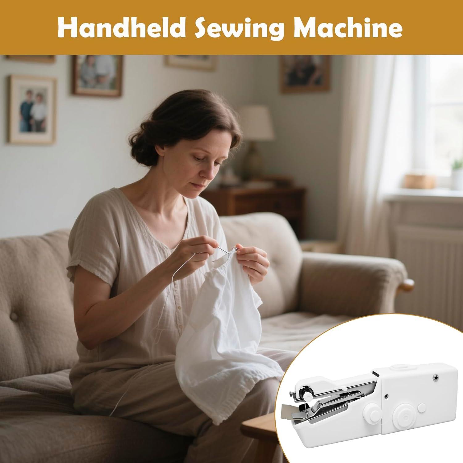 Máquina de Coser de Mano Mewzepe SCFRJ-01 Portátil 348g