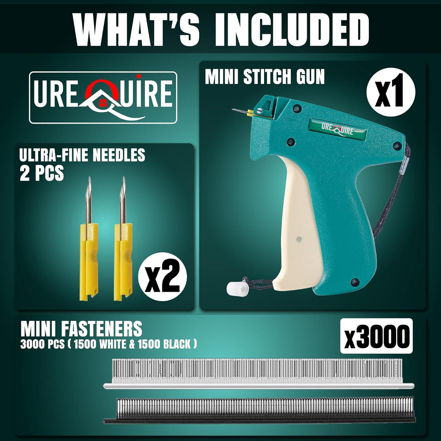 Kit de Pistola de Costura UREQUIRE - Reparaciones Rápidas y Eficientes