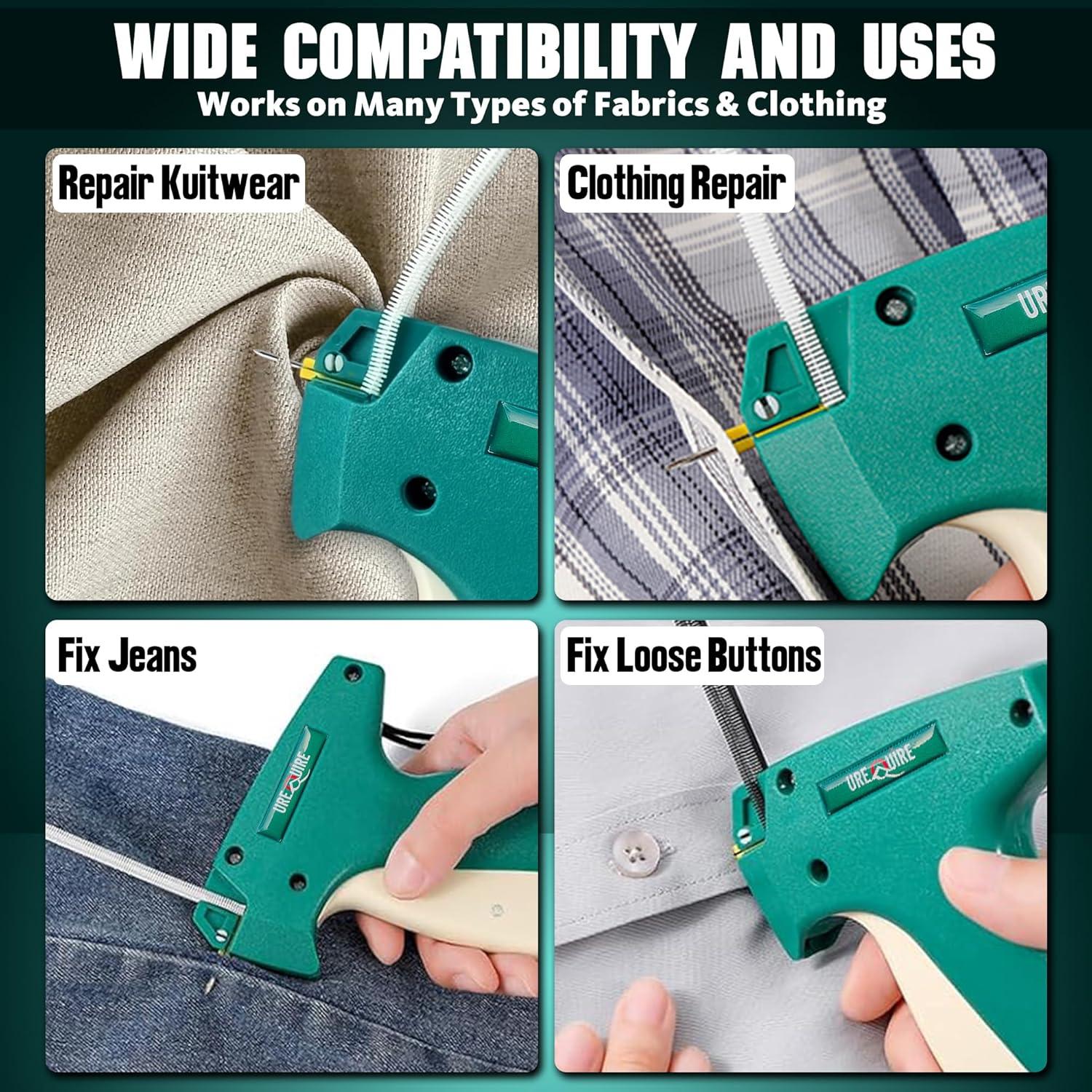 Kit de Pistola de Costura UREQUIRE - Reparaciones Rápidas y Eficientes