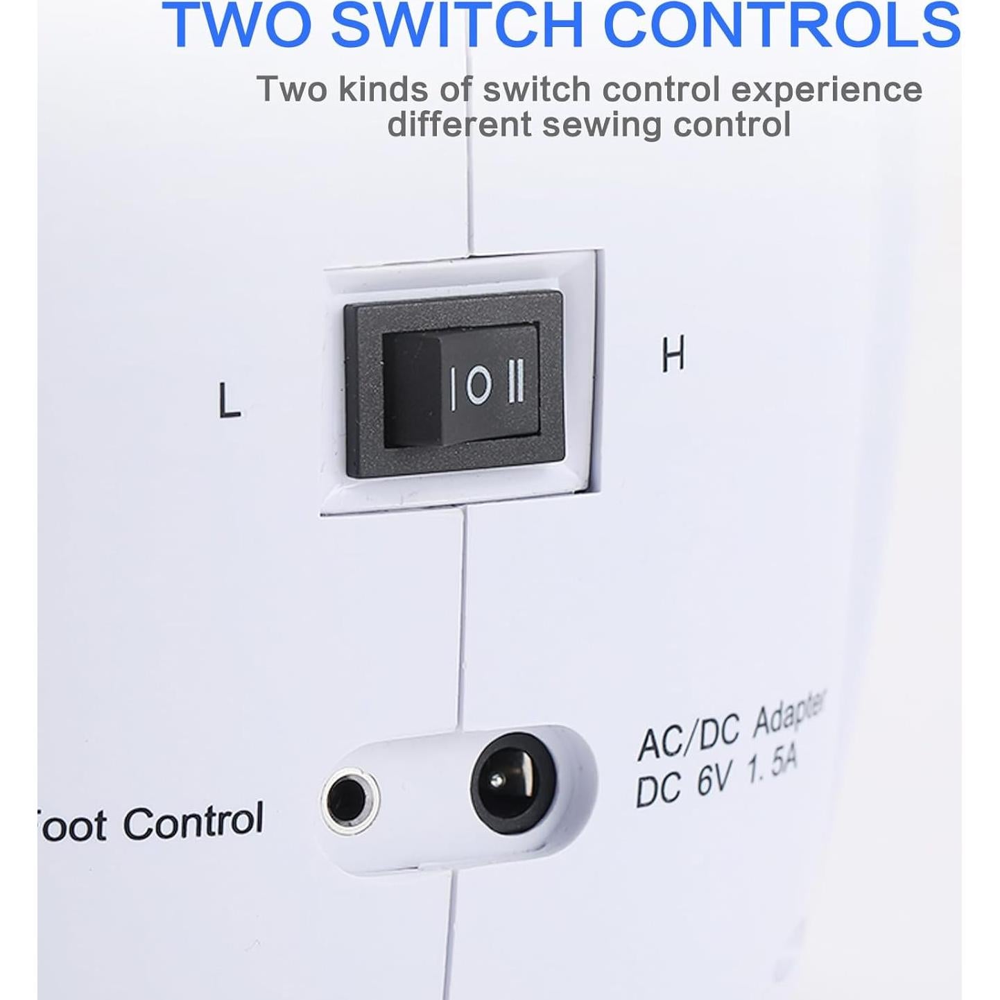 Máquina de Coser Eléctrica Portátil LetCartMaker 608A 12 Puntadas