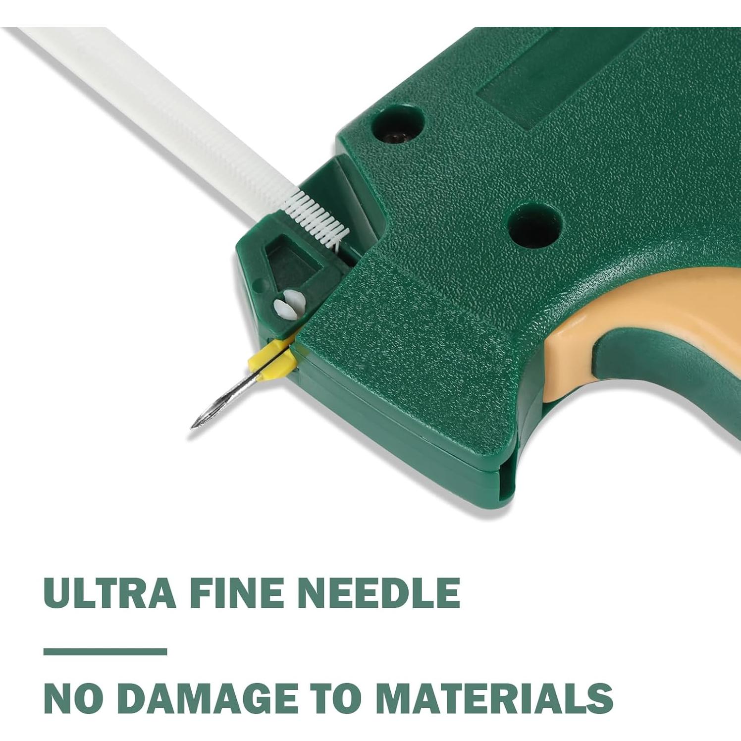 Pistola de Costura Mini BS ONE Verdeamarillo con 4000 Sujetadores