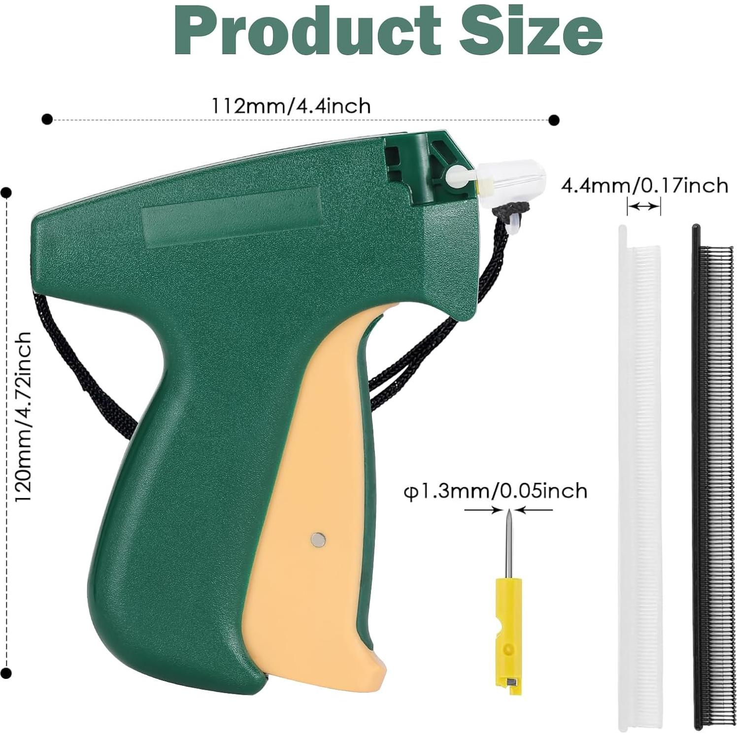 Pistola de Costura Mini BS ONE Verdeamarillo con 4000 Sujetadores