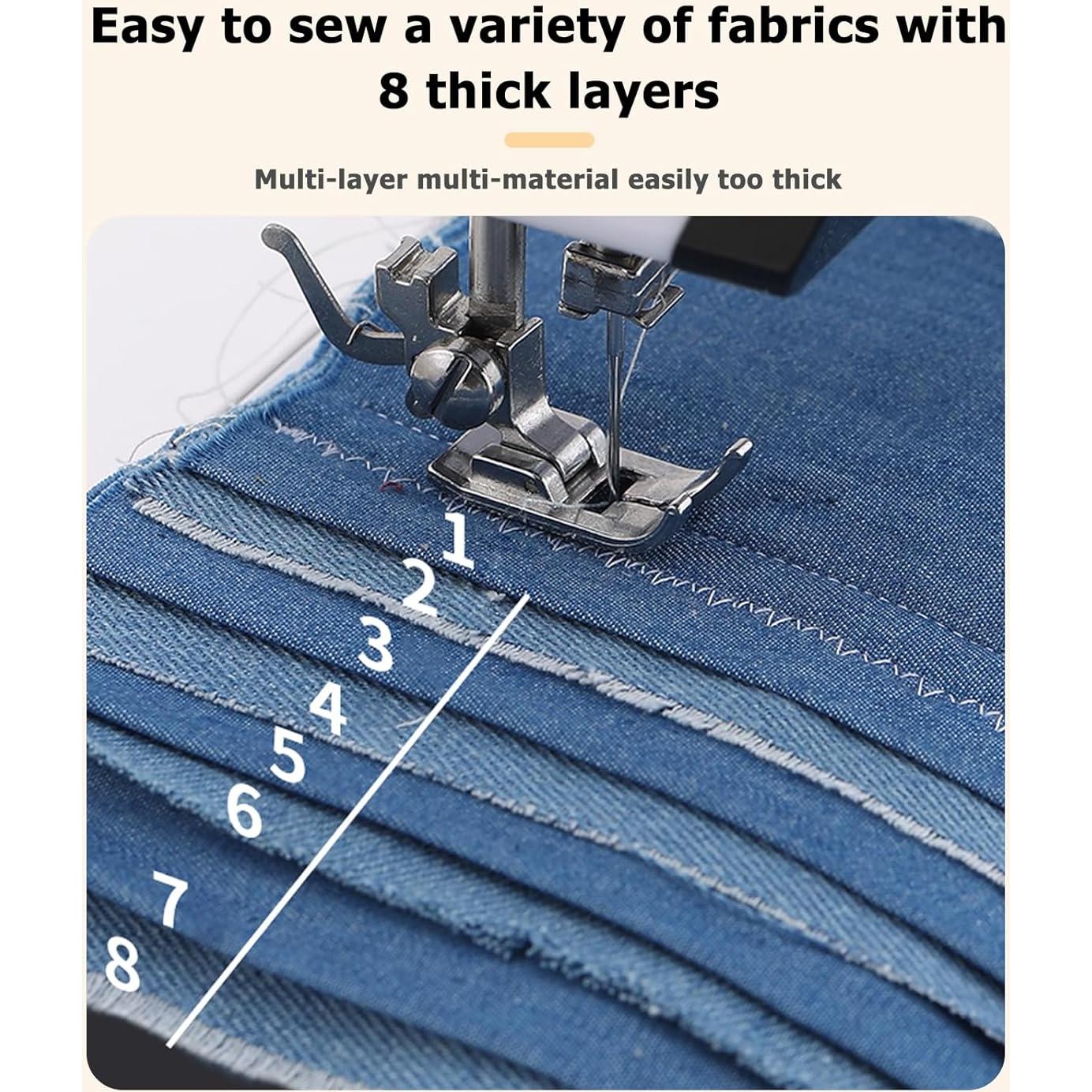 Máquina de Coser Mini Portátil GY10942 con 12 Puntadas y Mesa