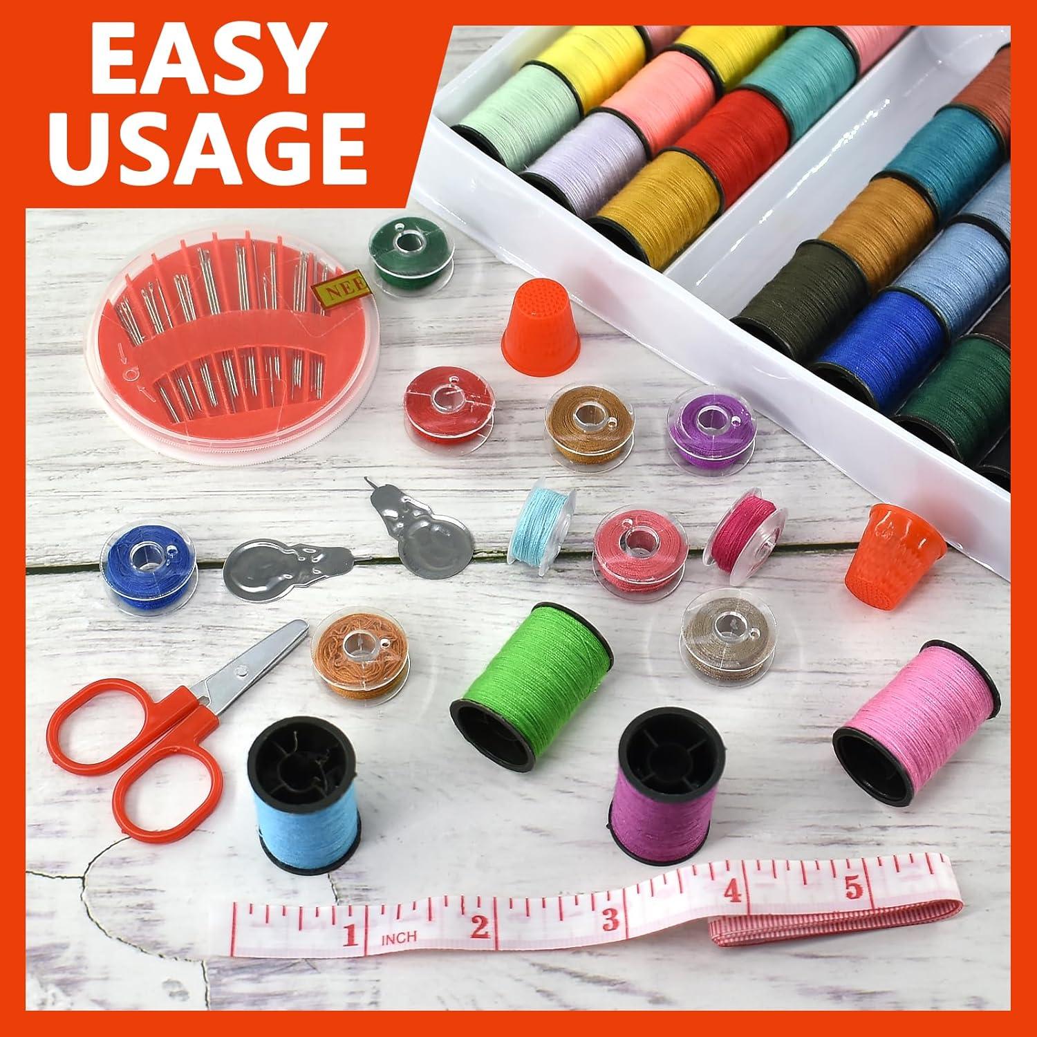 Kit de Costura 100 Piezas Renashed - Hilo, Agujas, Tijeras