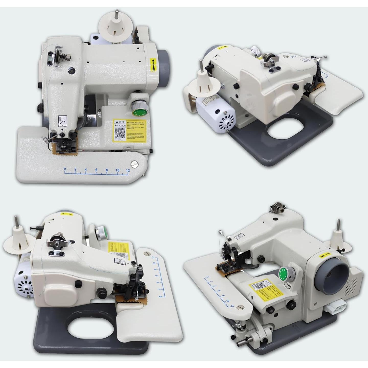 Máquina de Coser Portátil Puntada Ciega 110V 1200 PPM