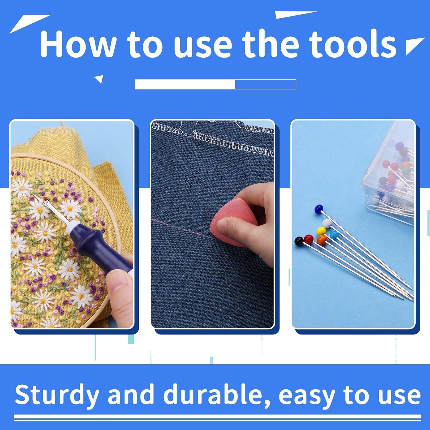 Kit de Deshacer Costuras 65 PCS SOCNITC con Mango Ergonómico