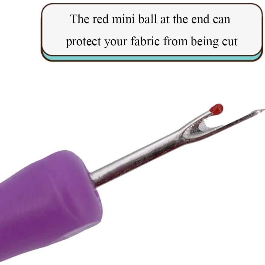 Desgarrador de Costuras HAHIYO 13.5 cm Morado Ergonomico