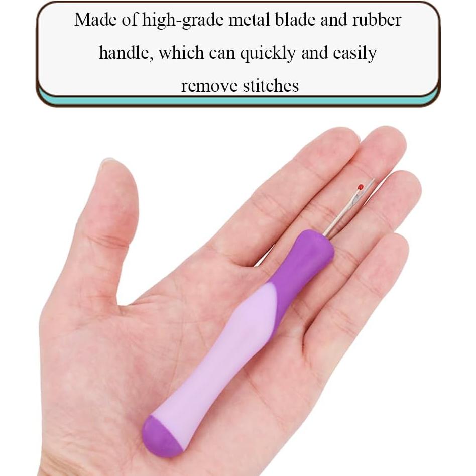 Desgarrador de Costuras HAHIYO 13.5 cm Morado Ergonomico